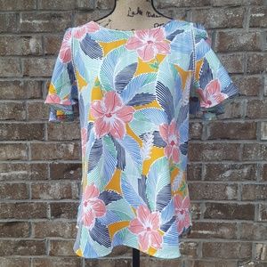 Floral Ann Taylor Medium Top